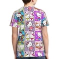thumbnail image 2 of Hello Kitty T Shirts For Girls Boys, 3d Print Cartoon Graphics T Shirt, Youth Crewneck T-Shirt, Unisex Short Sleeve Top Tees Age 4-16 Years, 2 of 7
