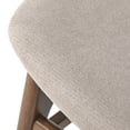 thumbnail image 3 of TMS Divo Ottoman, Walnut and Taupe, Brown, 3 of 4