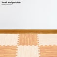 thumbnail image 2 of BRIGHTFUFU 12Pcs Puzzle Floor Pad EVA Interlocking Non-slip Bottom Indoor Use, 2 of 7