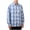 Light Blue, variant on Men Long Sleeve Plaid Shirt Button Down Woven Oxford Dress Shirt Solid Casual Work Formal with Pocket Classic Fit Flannel