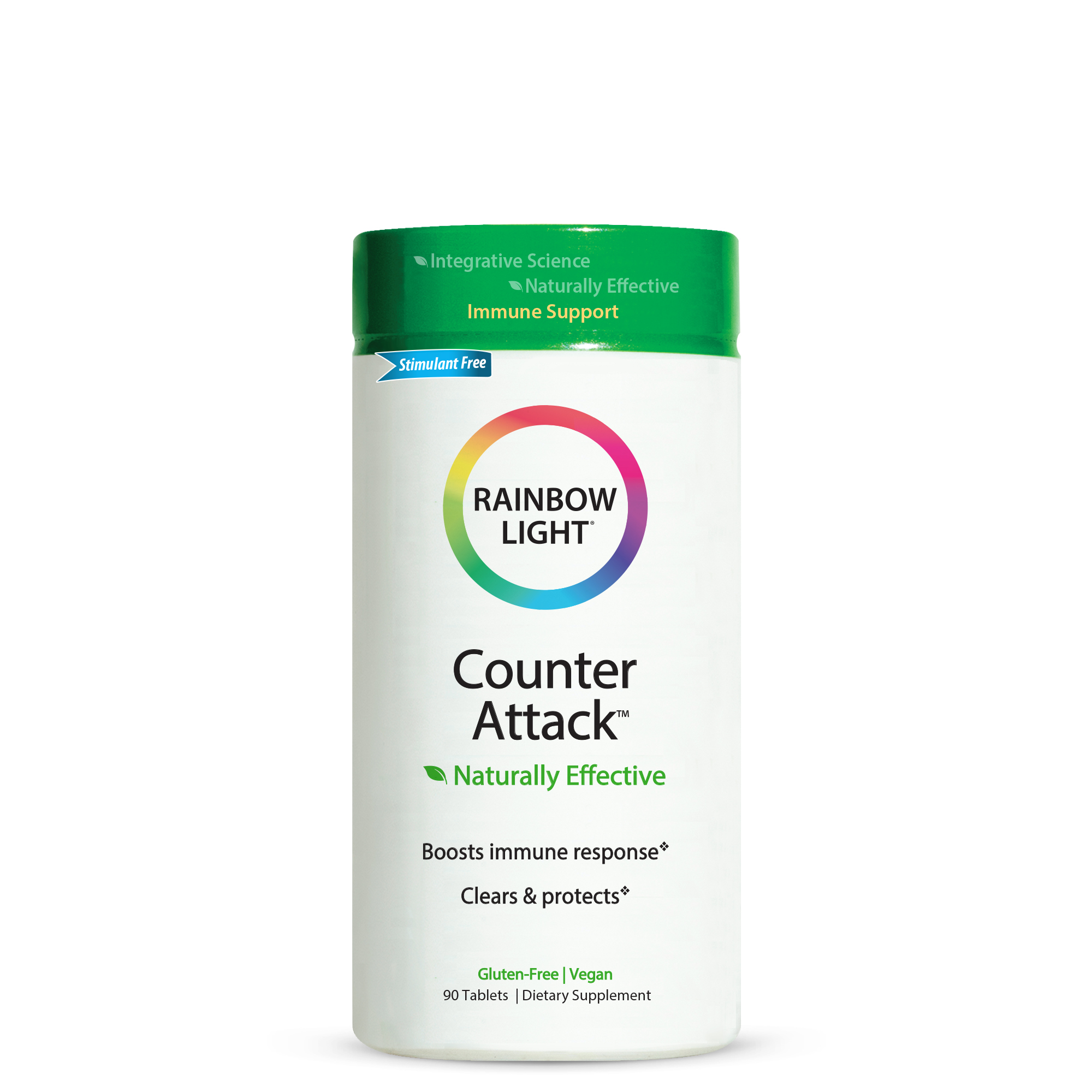 Rainbow Light Counter Attack Vitamin C And Zinc Supplement