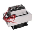 thumbnail image 2 of Módulo De Enfriamiento Termoeléctrico, Refrigerador De Semiconductores ABS De Aleación De Aluminio Resistente Aislamiento Térmico De Potencia Máxima De 120 W Para Estudio Para OTVIAP Semiconductor Refrigerator, 2 of 8