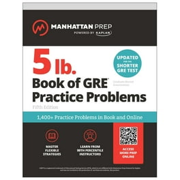 5 lb. Book of GRE Practice Problems Problems on All Subjects， Includes 1，800 Test Questions and Drills， Online Study Guide and Lessons from Interact for GRE (Manhattan Prep 5 lb) 91kwf44JVfL._UF1000,1000_QL80_.jpg