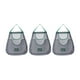 thumbnail image 4 of 3 paquetes de bolsa de malla Storag, transpirable, lavable, de red, bolsa de supermercado, bolsa organizadora para frutas, verduras, zanahorias, E, 4 of 8