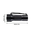 thumbnail image 3 of YiJuHui 1pcs UV Flashlight Black Light Pet Stain Detector with 21 LEDs for Scorpion Hunting & ID Verification, 3 of 9