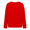 thumbnail image 4 of Fgnfyis Women's Sweatshirt Hoodless Cozy Pullover Classic Fit Soft Interior Long Sleeve Everyday Wear Womens Crewneck Sweatshirt, 4 of 6