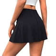 thumbnail image 2 of Xaqiouau Womens High Waisted Athletic Skort Tennis Skirt with Built in Shorts Golf Skort for Workout Running Skirt with Pockets for Gym Yoga, 2 of 6