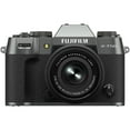 thumbnail image 2 of Fujifilm X-T50 Mirrorless Digital Camera XC15-45mm F3.5-5.6 OIS PZ Bundle Kit With Fuji-Film XF 70-300mm f/4-5.6 R LM OIS WR Lens + 64GB Memory Card + Rode Mic + More - Charcoal Silver, 2 of 7
