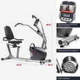 thumbnail image 6 of Sunny Health & Fitness Performance Interactive Series Recumbent Exercise Bike with Smart Bluetooth & FREE SunnyFit® App, 6 of 8