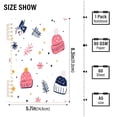 thumbnail image 3 of Winter Series Design A5 8.3x5.7in PP Notebook, Adjustable Rings, 60 Sheets, Diary or Journey Note, 3 of 8