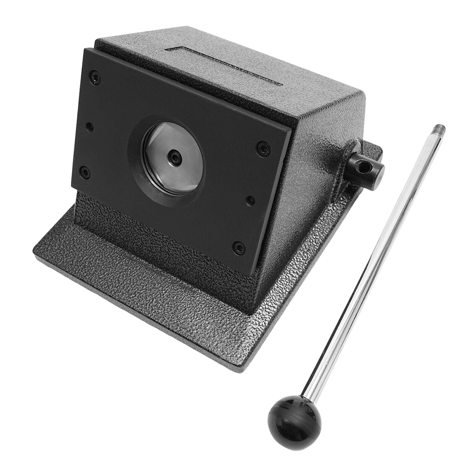 Punch Die Cutter, Die Cutter With A Long Labor-saving Handle (3.15in)  Black Built-in Limit Port Round Corner Cutter