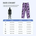 thumbnail image 4 of Halloween Pumpkin Cat Witch Potion Scary Spooky Men'S Pajama Pants Soft Sleep Lounge Pants Pjs Bottoms With Pockets Medium, 4 of 6