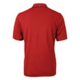 thumbnail image 3 of Men's Cutter & Buck  Scarlet Nebraska Huskers Alumni Logo Virtue Eco Pique Recycled Polo, 3 of 3