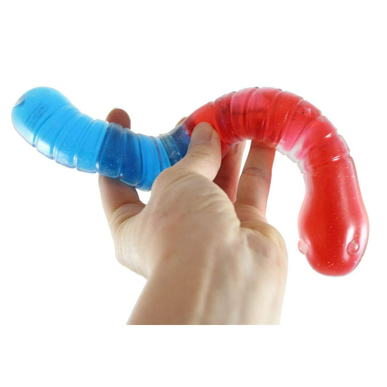 Novo Worm Big Fidget Toy Desembalando Morphing Seis Lados Pressionando  Alívio De Estresse Squishy Worms Brinquedos De