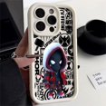 thumbnail image 3 of Marvel-Funda de silicona líquida para teléfono móvil, carcasa suave de Deadpool, Spiderman Boy, para Apple iPhone 11, 12, 13, 14, 15 Pro Max, 16 Plus, 3 of 5
