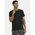 thumbnail image 7 of Athletic Works Men's and Big Men's Cotton Active Tee, Sizes XS-5XL and Tall Sizes, 7 of 7