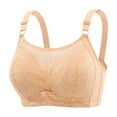 thumbnail image 2 of Rvasteizo Women Bandeau Bra Solid Thin Cup Wireless Bust Lift Everyday Bra, 2 of 4
