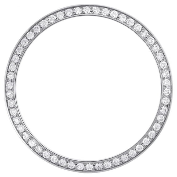 Rolex DateJust Custom Diamond Bezel to Fit 36mm Watches ONLY Round Cut 1 CT.