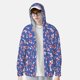 thumbnail image 2 of Balery Beautiful Koi Fish Sudadera ligera de manga larga con capucha y protección solar UPF 50+ para hombre y mujer, ideal para pesca y running-3X-Large, 2 of 7