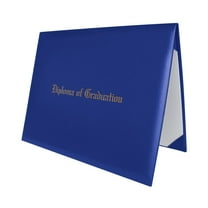 Endea Graduation Royal Blue Impinted Diploma Cover for 8.5" x 11" diploma
