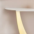 thumbnail image 4 of Modern Console Table, Exquisite shape design, Metal Frame with Adjustable foot pads for Entrance, Corridor, Living room & Office.(Gold), 4 of 4