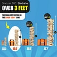 thumbnail image 4 of Jenga Giant - Stacks to Over 3 feet - Officially Licensed - JS4, 4 of 8
