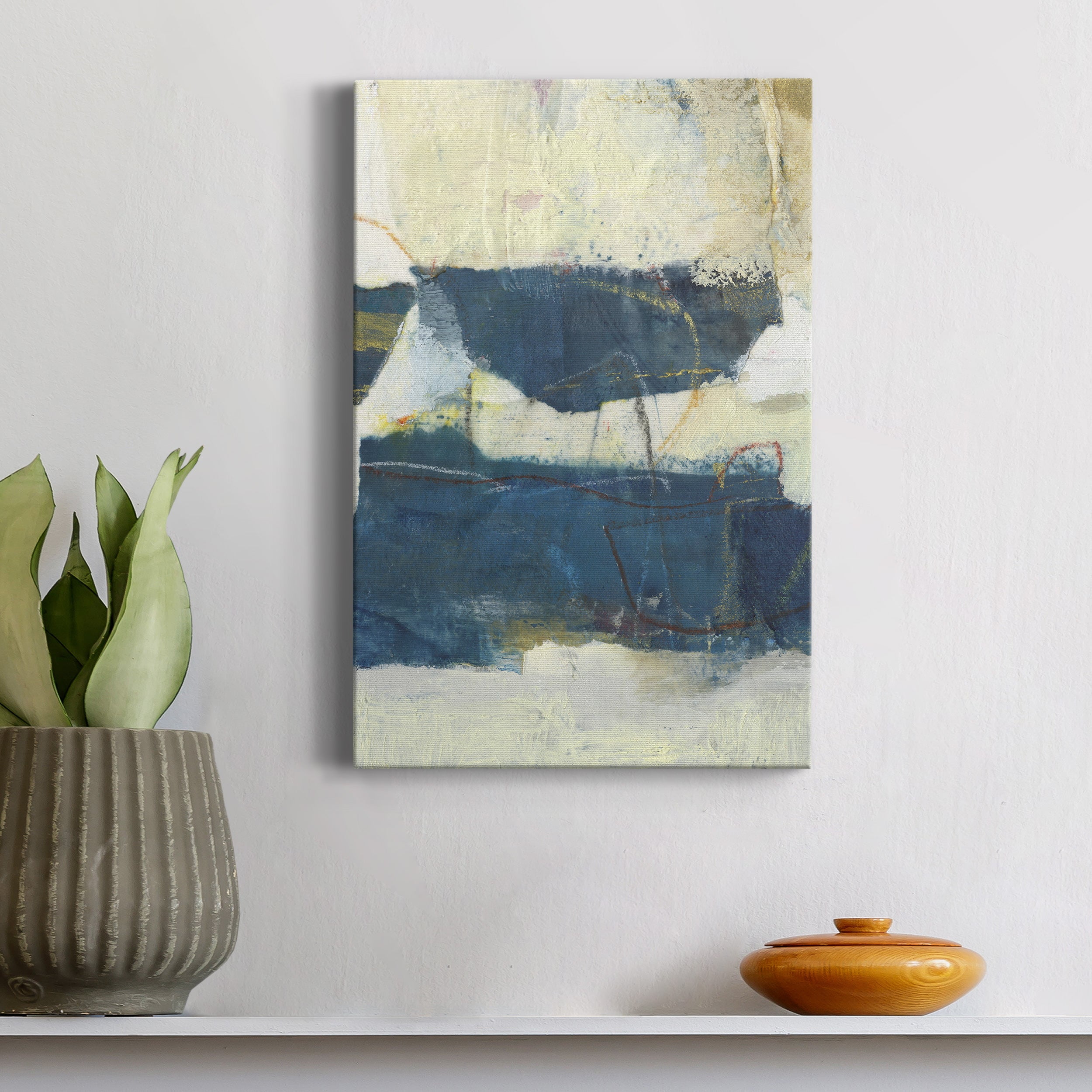 Frazil IV Premium Gallery Wrapped Canvas - Ready to Hang