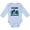 AE-Light Blue, variant on Inktastic Snowboarding Future Snowboarder Boys or Girls Long Sleeve Baby Bodysuit