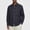 Black, variant on kosheko Men's Striped Denim Utility Shirt, Point Collar with Chest Pockets, Casual Fit for vintage street look Blue XXL
