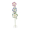 thumbnail image 2 of Escultura de viento de 3 capas, 24,5 x 125 cm, multifuncional, para manualidades, giratoria, de fácil montaje, adorno para jardín, colorida, 2 of 8