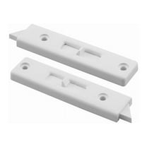 Prime-Line F 2671 Window Tilt Latch, White Vinyl, 2-9/16 In. - Quantity 6