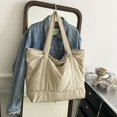 thumbnail image 1 of Women Large Capacity Handbag Lightweight Retro Foldable Female Daily Outdoor Bag, 1 of 9