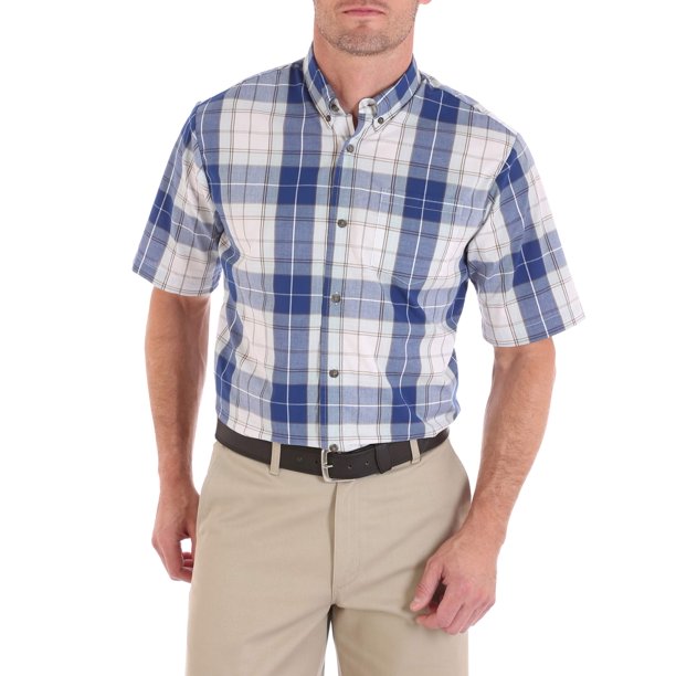 wrangler boys button downs