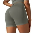 thumbnail image 5 of AXXD High Waisted Shorts Lady Athletic Workout Gym Sweatshorts Shaping Shorts Comfort Breathable Unique Fiber Restoration Shaper For Women Spring Tons of Style & Prints, 5 of 9