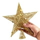 thumbnail image 4 of Adorno de estrella de árbol de Navidad yeacher Dorado 15 cm, 4 of 7