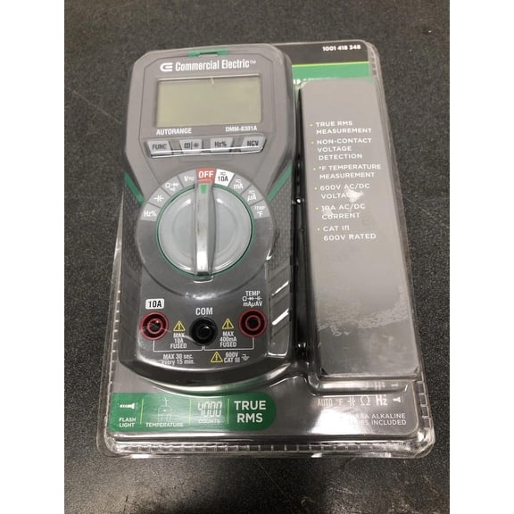 Commercial electric DMM-8301A True RMS Auto-Ranging Digital Multi-Meter