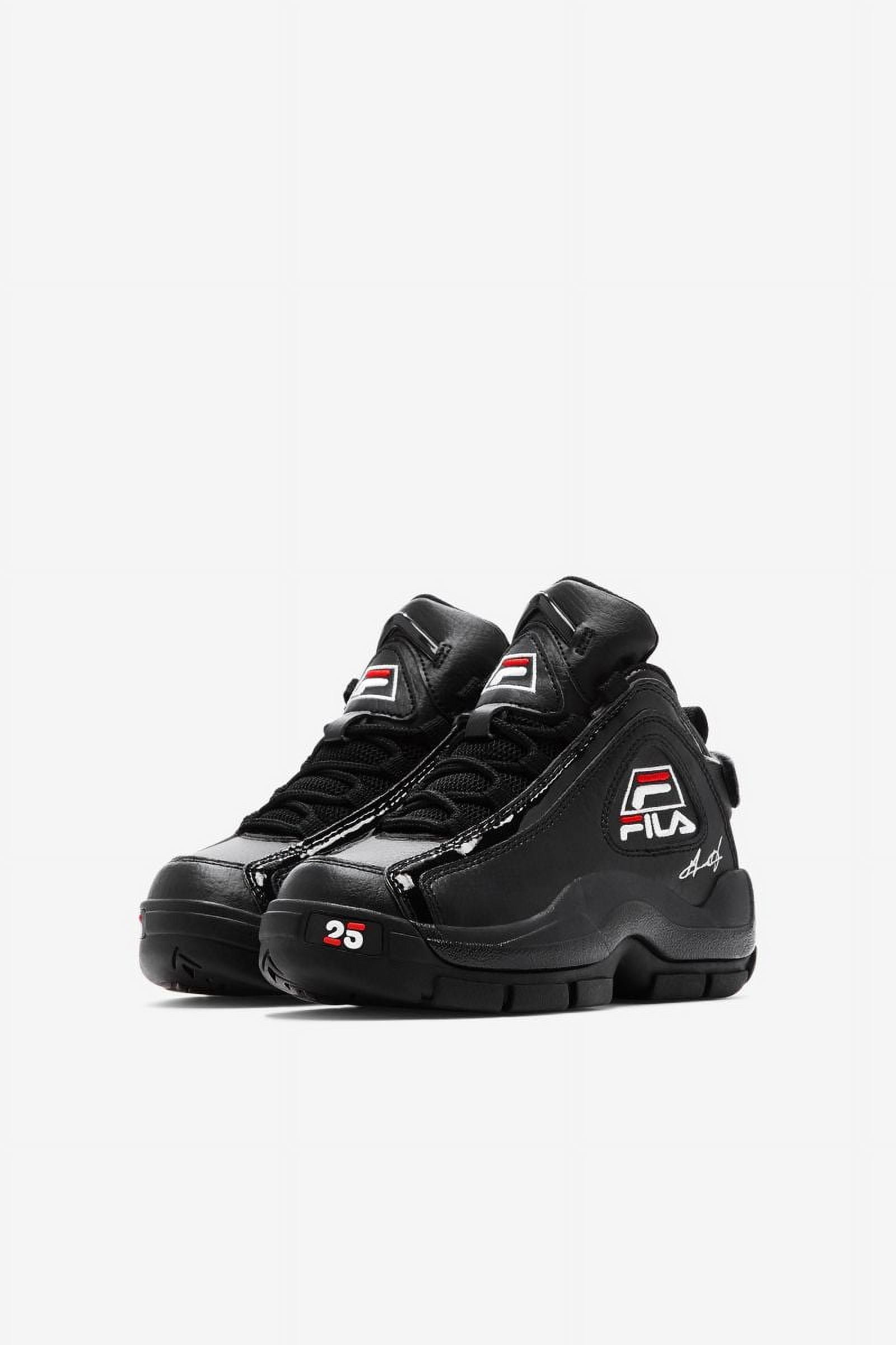 Fila Grant Hill 2 25th Anniversary (Big Kid) BLACK / WHITE