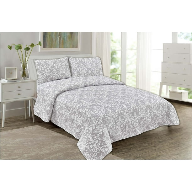 2500 Royal Printed Bamboo Collection Bed Sheet Set