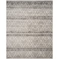 thumbnail image 1 of Safavieh Adirondack Collection ADR124B Silver and Ivory Vintage Geometric Area Rug (5'1" x 7'6"), 1 of 3