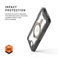 thumbnail image 4 of UAG iPhone 17e / iPhone 16e Case with Built-in Kickstand Plasma XTE - Compatible with MagSafe Rugged Military Grade Drop Proof Protective Cover, Ash/Titanium, 4 of 9