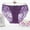 PURPLE, variant on Underwear under $3.00 Bras For Couples Kinky Women Fashion Underwear Lace Breathable Soft Stretch Underpant Underwear