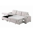 thumbnail image 1 of Davie LHF Sectional Sleeper Bed, Beige, 1 of 4