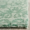 thumbnail image 2 of SAFAVIEH Restoration Vintage Alannah Floral Wool Area Rug, Grey/Turquoise, 3' x 5', 2 of 5