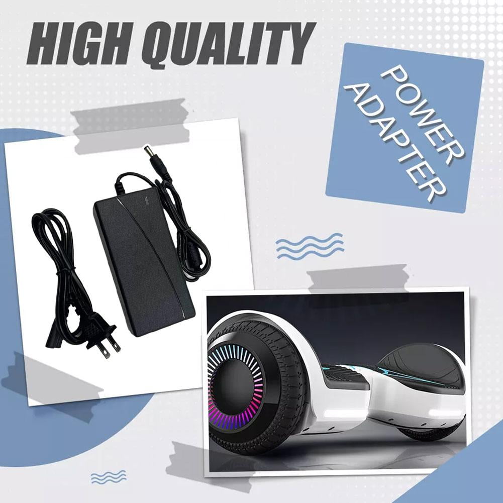 Balance Scooter Charger, US Plug, 42V 2A Output, Input AC 90-264V, for Electric Hoverboard, Self-Balancing Scooter