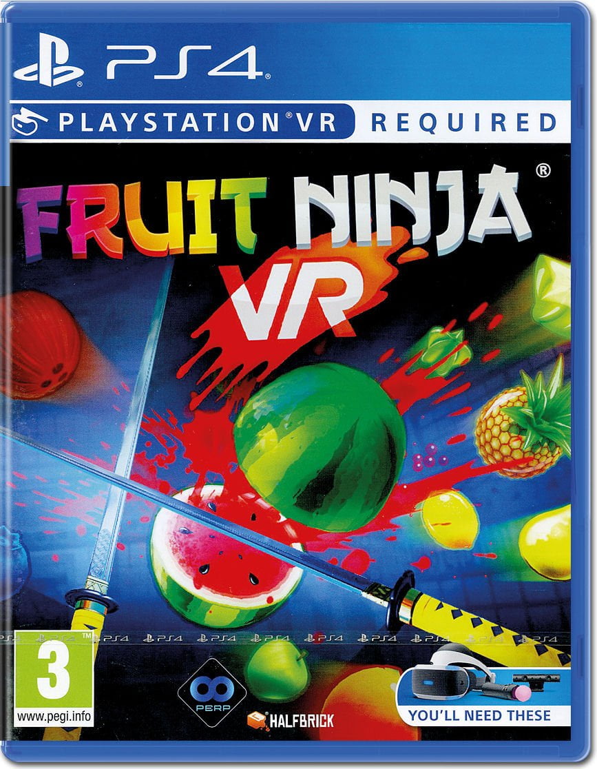 New PS4 Game: Fruit Ninja VR - Slice, Juggle, Skewer in Virtual