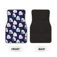 thumbnail image 2 of Balery Mom And Baby Owls Juego de 4 Alfombrillas para Auto, Revestimientos de Caucho Resistente, Diseño Antideslizante, 2 of 7