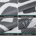 thumbnail image 3 of Outdoor Rugs &#x Outdoor Patio Rug Reversible Mats RV Camping Rugs Outdoor Area Rug Portable Plastic Straw Rug Outside Rugs for Patio RV Camping Balcony Beach, 3 of 7