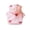 Pink, variant on Pink Heart Pattern Dog Hoodie with Leash Ring - Soft Plush Pet Sweatshirt for Cats & Small Dogs, Aesthetic Easter Spring Warm Clothes, Professional Adult Pet Outdoor Apparel(Pink, L)