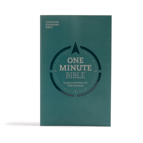 Pre-Owned CSB One Minute Bible: Scripture Portions for Daily Devotion (Paperback) 1462779565 9781462779567