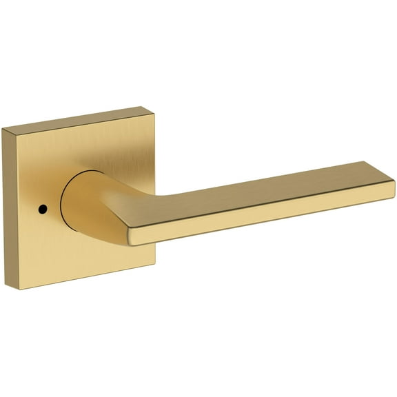 Baldwin Pv.Ana.R.Csr Anaheim Hills Privacy Door Lever Set - Brass